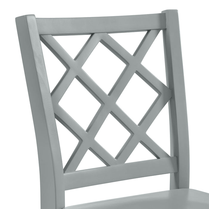 Kona - Lattice Back Dining Side Chair (Set of 2)