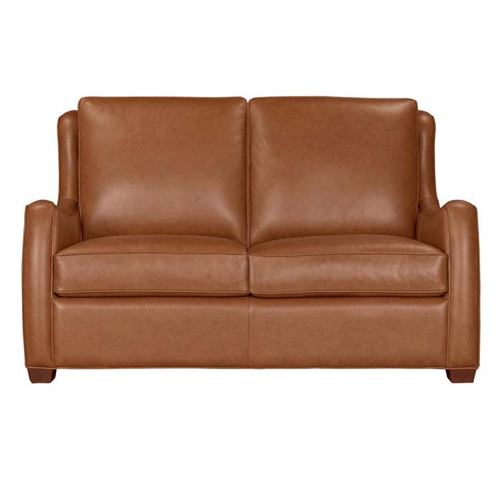 Channing - Stationary Loveseat - Renaissance Cinnamon