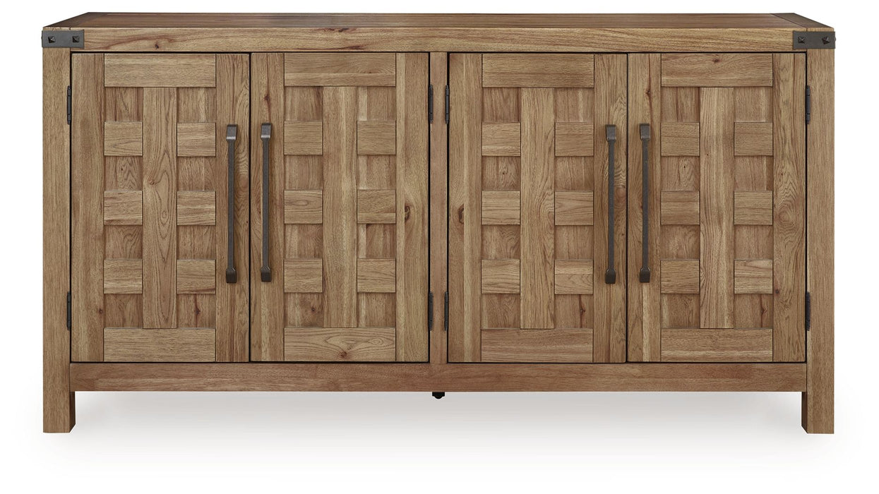 Ridgester - Dining Room Server - Light Brown