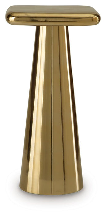 Dallenburg - Gold Finish - Accent Table