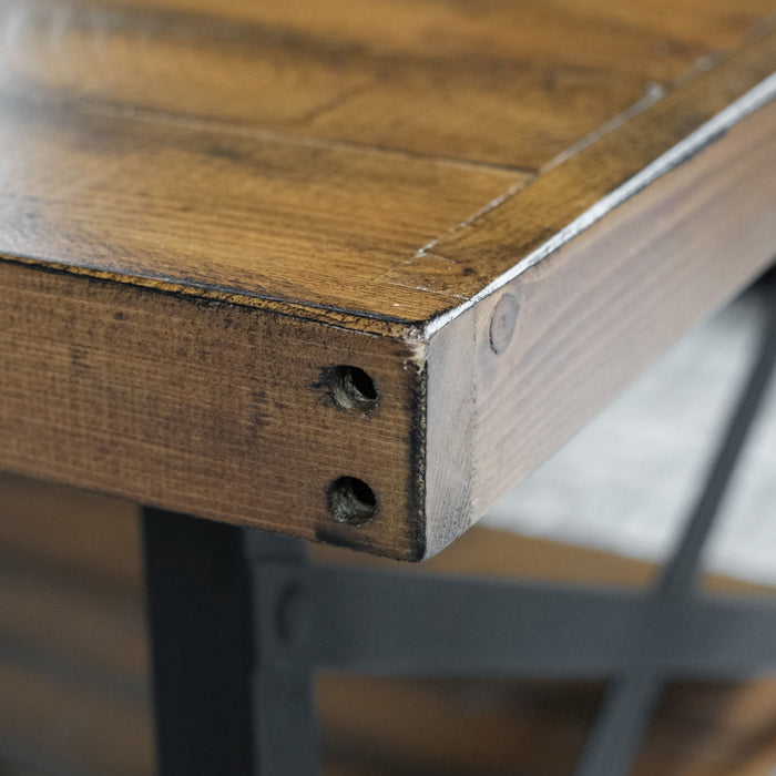 Chandler - Metal And Wood End Table