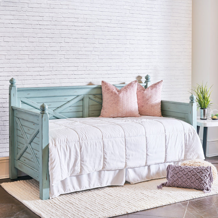 Woodhaven - Twin Daybed - Distressed Blue
