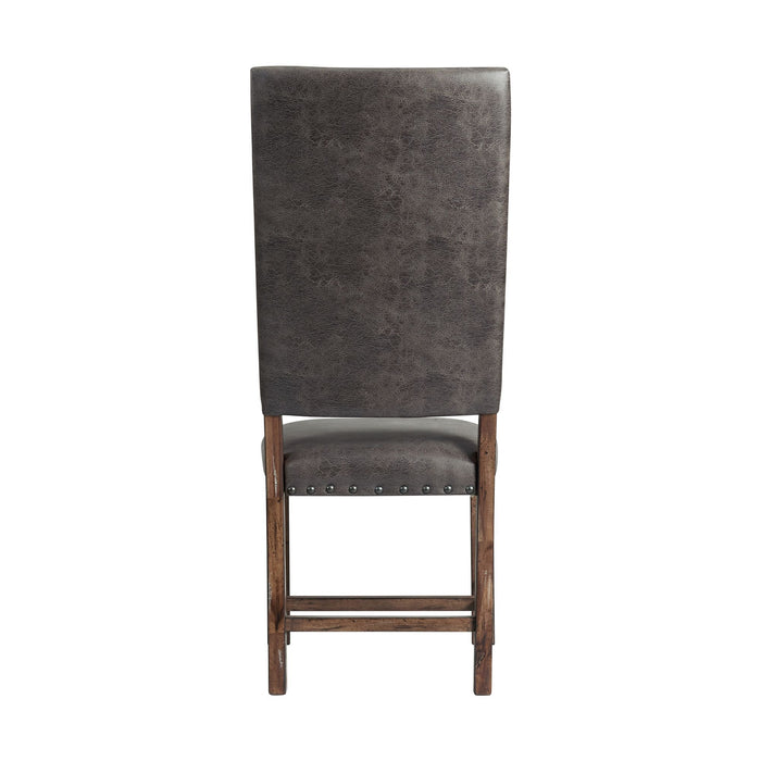 Gramercy - Tall Back Side Chair (Set of 2) - Chocolate