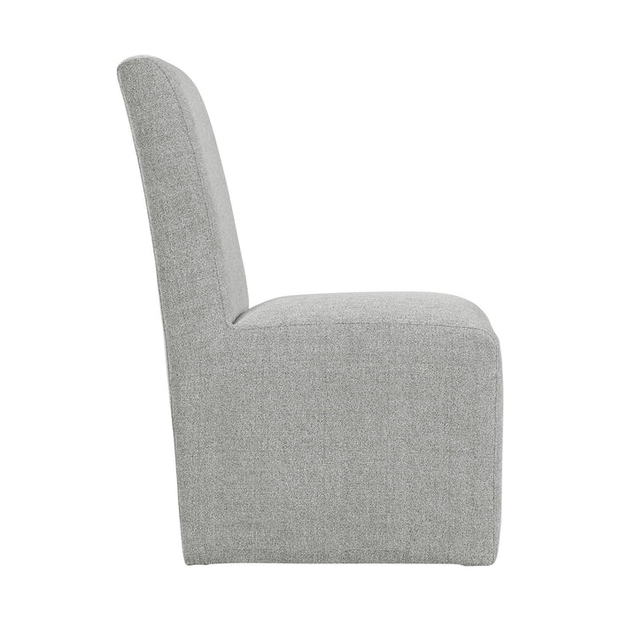 Nero - Upholstered Side Chair (Set of 2) - Gray