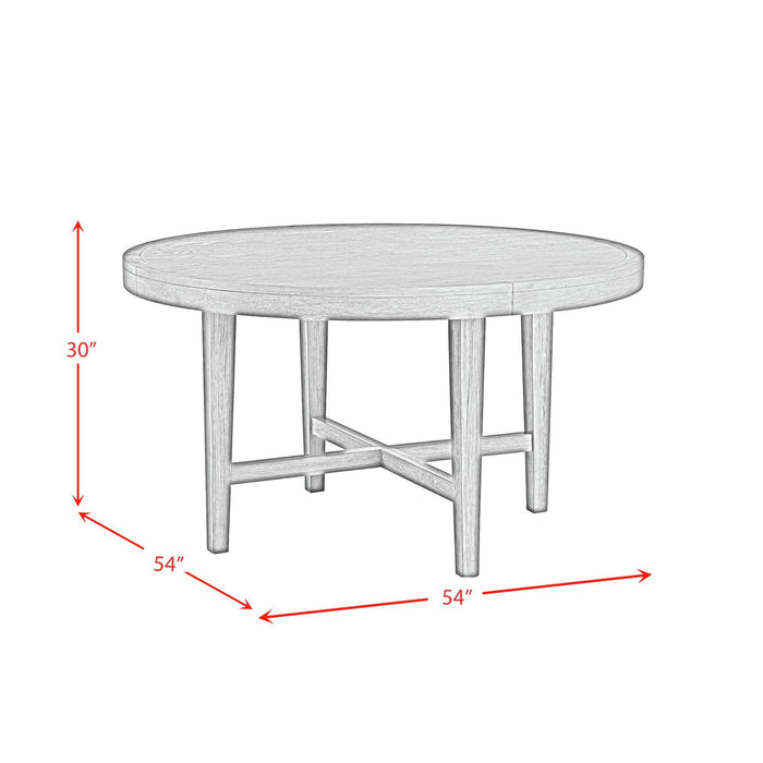 Versailles Contemporary - Round Dining Table - Grey