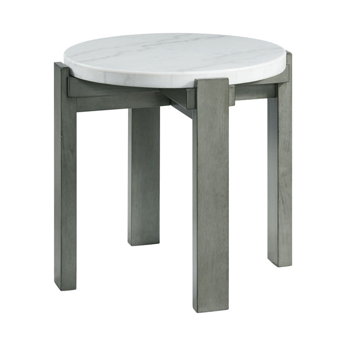 Rosamel - 2 Piece Occasional Table Set, Coffee Table & End Table - Gray