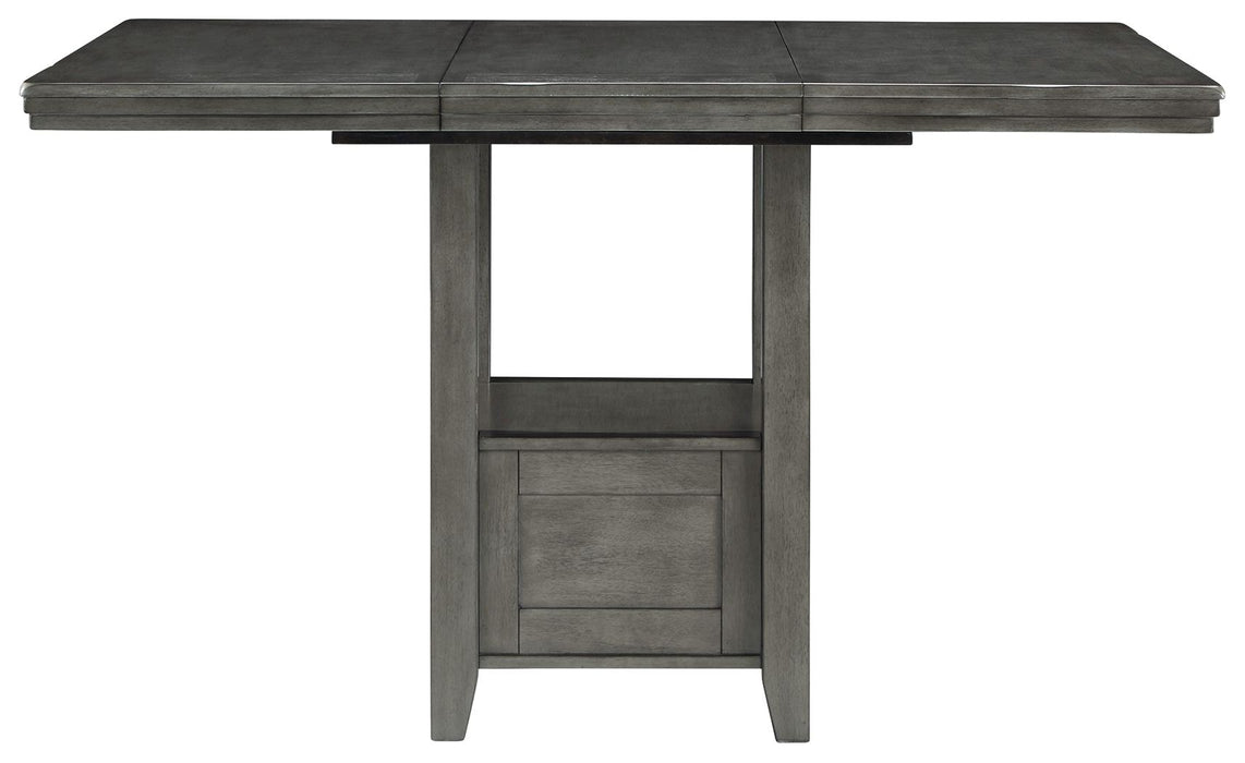 Hallanden - Gray - Rect Drm Counter Ext Table