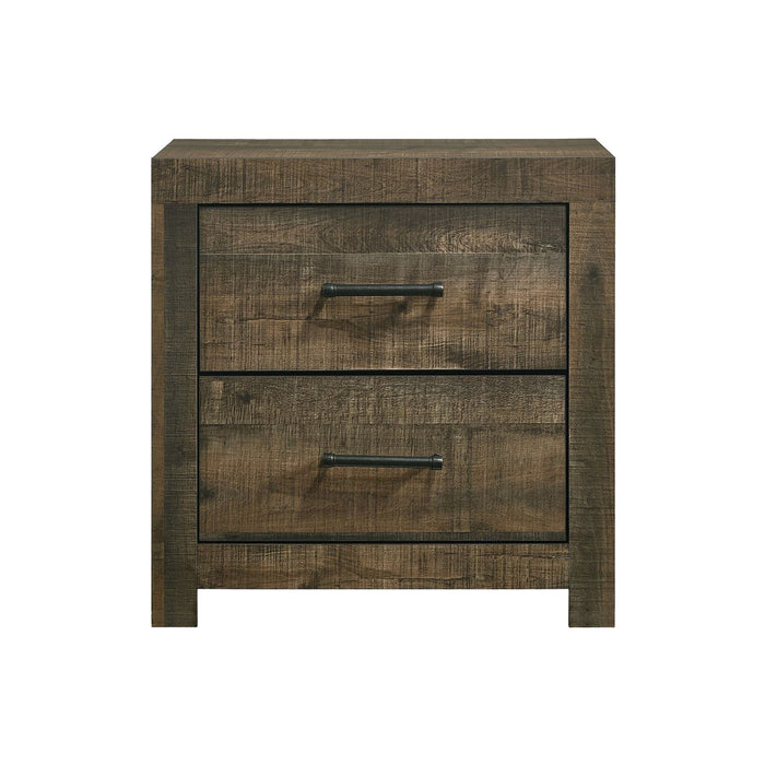 Bailey - 2-Drawer Nightstand - Walnut