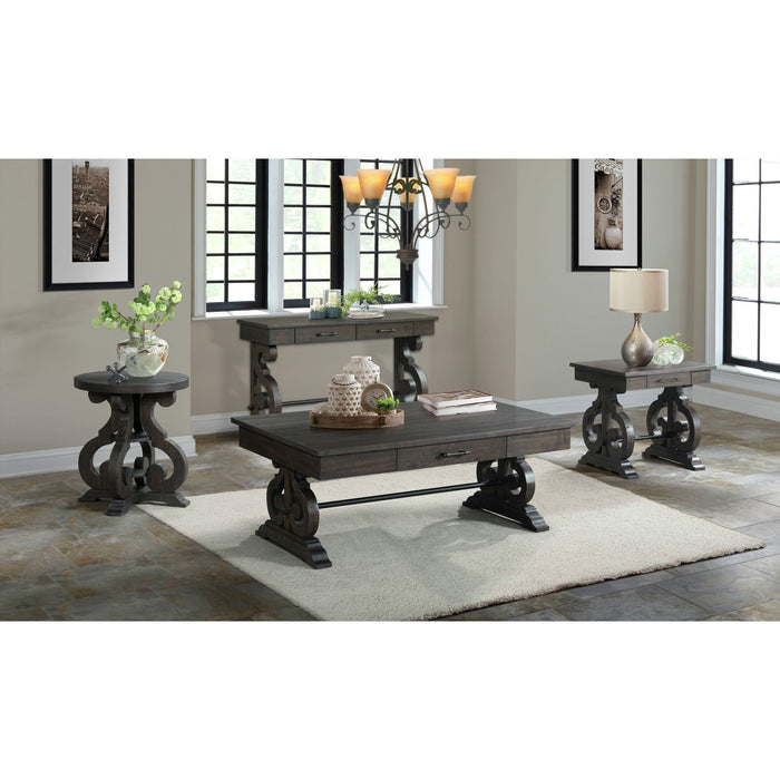 Stone - Occasional Sofa Table - Charcoal