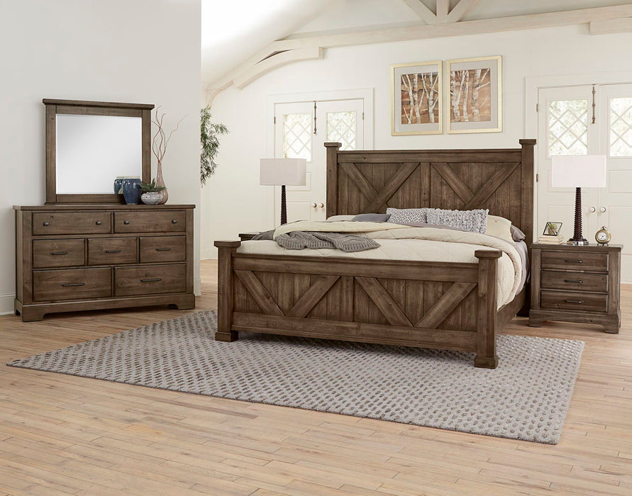 Cool Rustic - X Bed