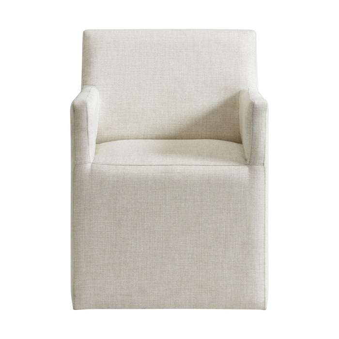 Collins - Dining Arm Chair With Heirloom Taupe Fabric