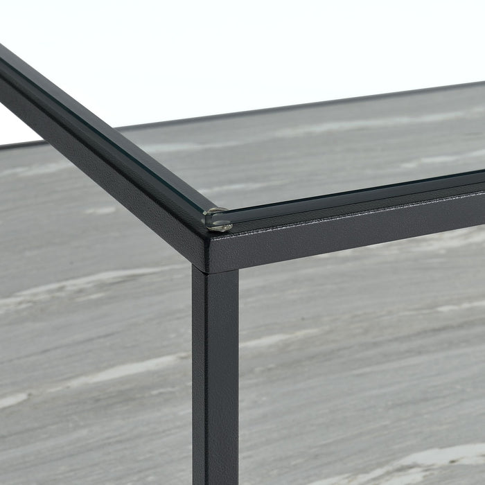 Yasmin - End Table - Gray