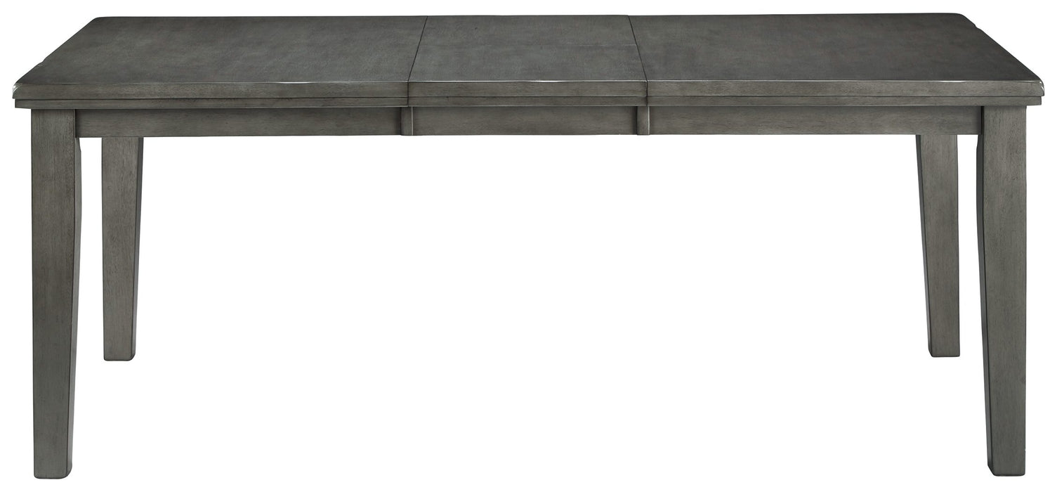 Hallanden - Gray - Rect Drm Butterfly Ext Table