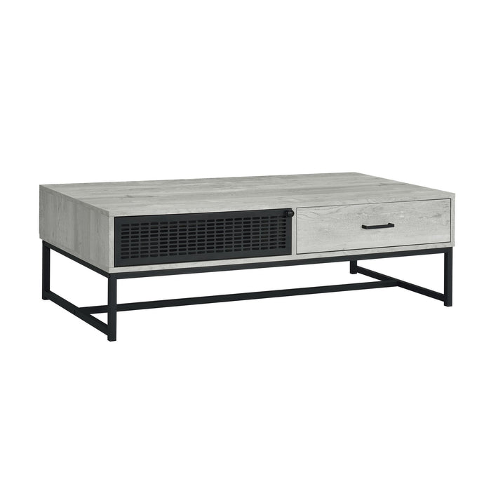 Tatiana - 2 Piece Occasional Table Set Coffee Table & End Table - Grey
