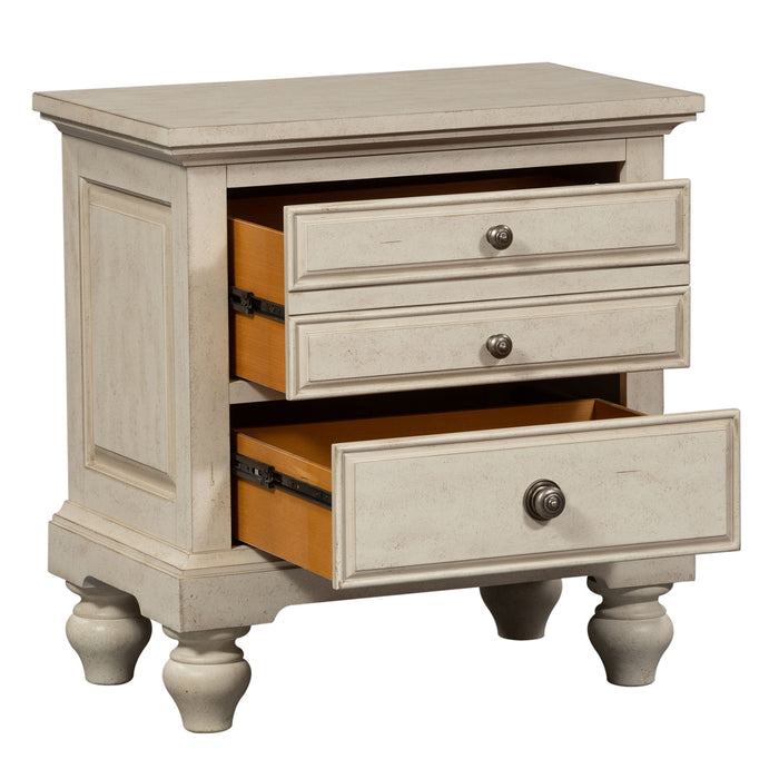High Country - Night Stand - White