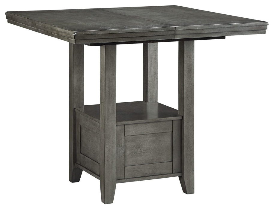 Hallanden - Gray - Rect Drm Counter Ext Table