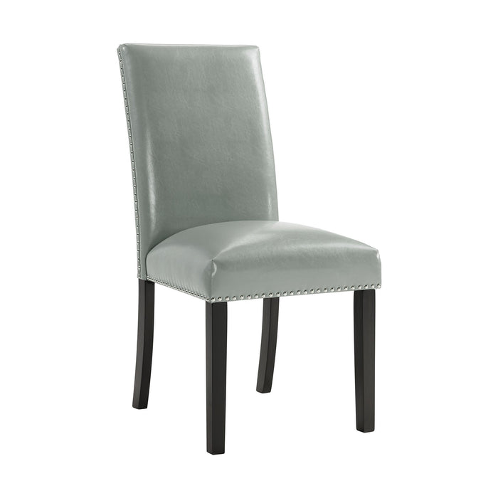 Francesca - 5 Piece Rectangular Dining Set Table & Four Chairs - Gray