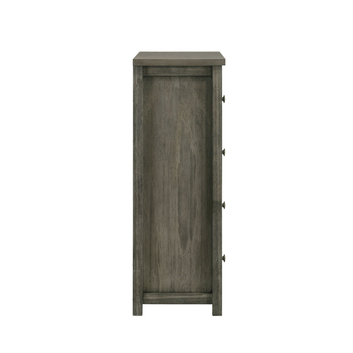 Trey - 4-Drawer Chest - Gray Wire Brushed