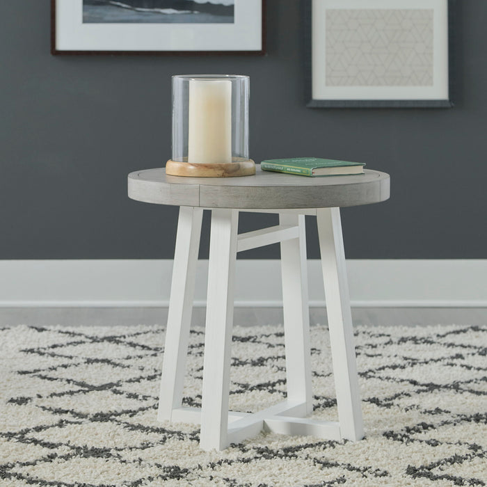 Palmetto Heights - Round End Table - White