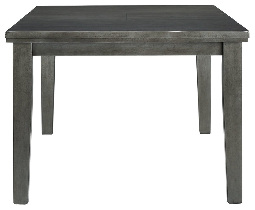 Hallanden - Gray - Rect Drm Butterfly Ext Table