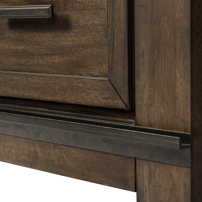 Thornwood Hills - Sliding Door Chest - Dark Gray