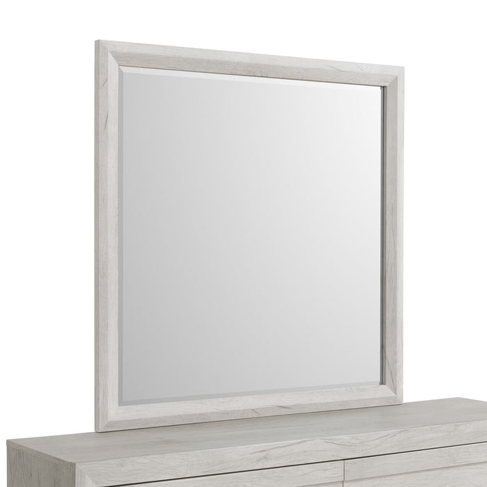 Fort Worth - Dresser & Mirror Set - White