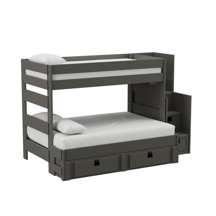 Cali Kids - Bunk With Staircase And Trundle