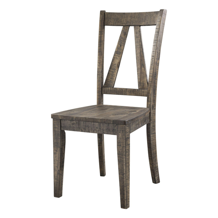 Finn - Wooden Side Chair (Set of 2) - Chocolate