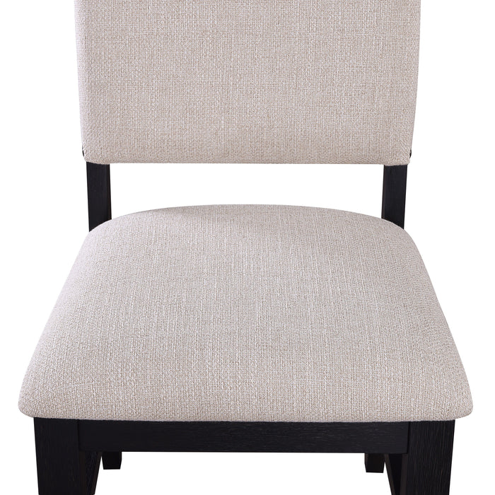 Regent - Side Chair (Set of 2) - Charcoal Black