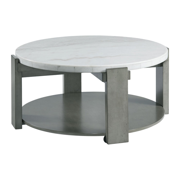 Rosamel - 2 Piece Occasional Table Set, Coffee Table & End Table - Gray