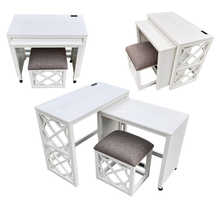 Emma - Nesting Desk - White